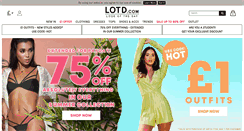 Desktop Screenshot of lotd.com